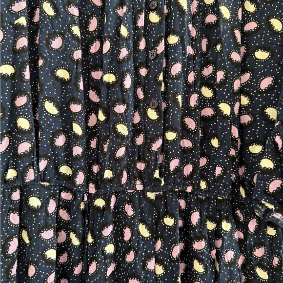 Eloquii Purple Navy Printed Crop Jumpsuit 20 - Picture 13 of 15